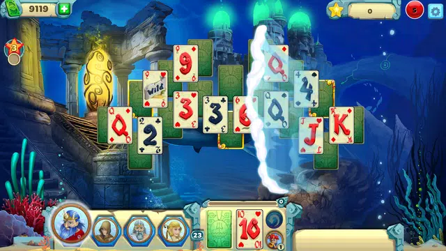 Solitaire Atlantis Captura de tela 2