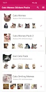 Cat Memes Stickers WASticker Скриншот 4