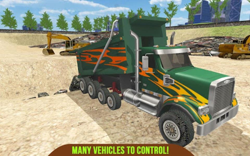 Garbage Truck Recycling SIM スクリーンショット 1