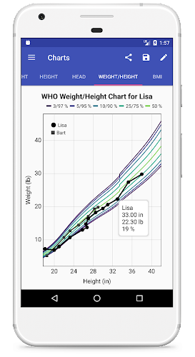 Child Growth Tracker 스크린샷 2