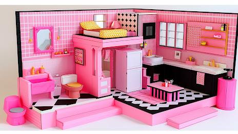 Girl Doll House: Doll Games Captura de tela 3