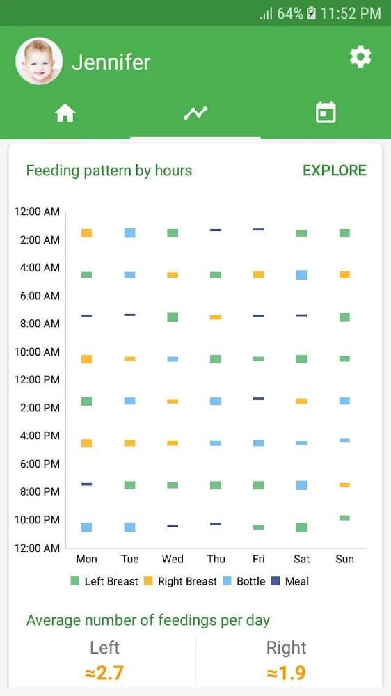 Baby Tracker Mod 스크린샷 3