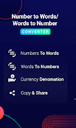 Numbers to Words Converter 스크린샷 1