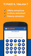 Estrazioni 10 e Lotto 5 minuti Screenshot 1