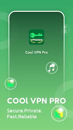 Cool VPN Pro: Secure VPN Proxy スクリーンショット 1