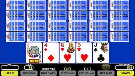 Twenty-Five Play Poker スクリーンショット 3