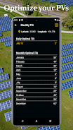 Optimal Tilt Angle - PV System Capture d'écran 4