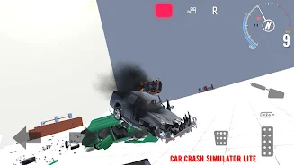 Car Crash Simulator Lite Captura de pantalla 2