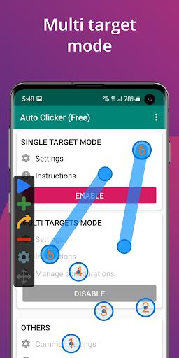 Auto Clicker - Automatic tap Screenshot 2