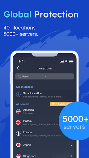 Sonics VPN - Fast VPN proxy Скриншот 4