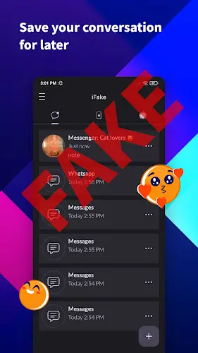 IFake: Fake Chat Messages 스크린샷 3