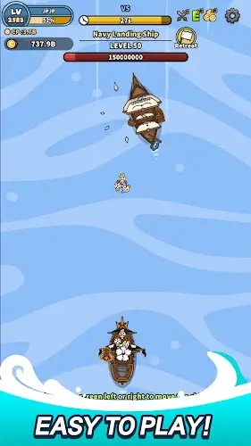 Pirate Ship : Idle Voyage Captura de pantalla 4