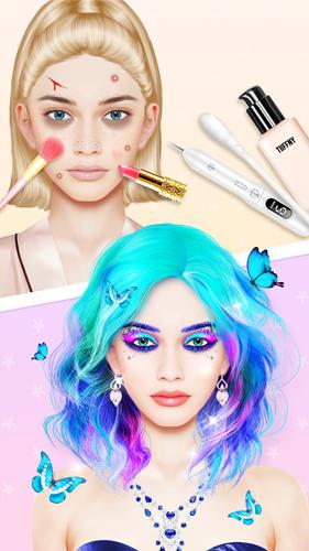 Makeover Stylist: Makeup Game應用截圖第1張