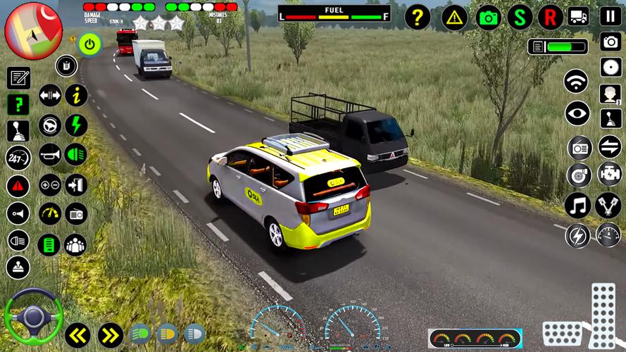 US Taxi Game - Taxi Games 2023 स्क्रीनशॉट 4