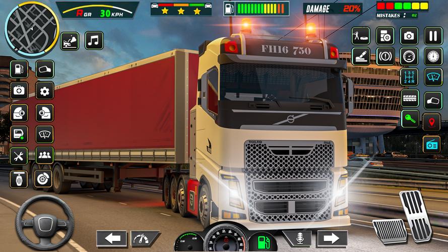 City Cargo Truck Game 3D スクリーンショット 2