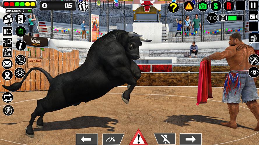 Wild Battle Craft: Bull Fight 스크린샷 1