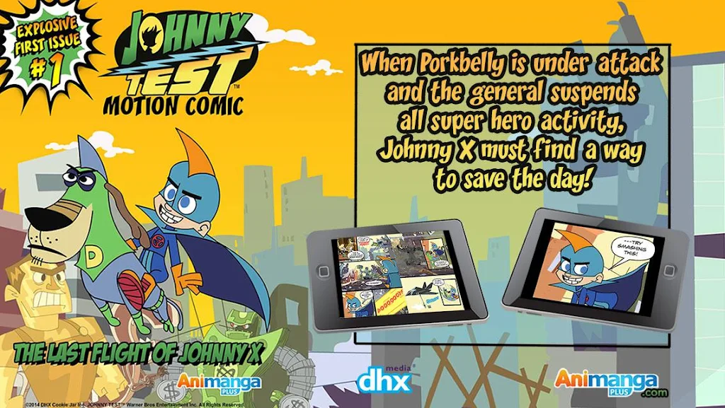 Johnny Test: Johnny X スクリーンショット 1