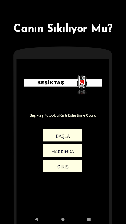 Beşiktaş Futbolcu Kart Eşleştirme Oyunu Capture d'écran 1