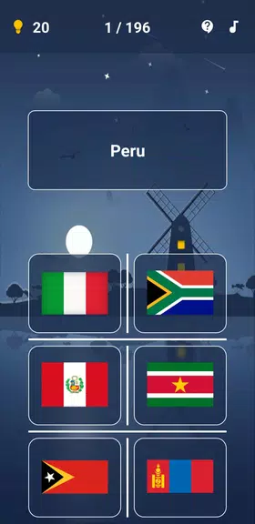 Flag quiz - Country flags Capture d'écran 3