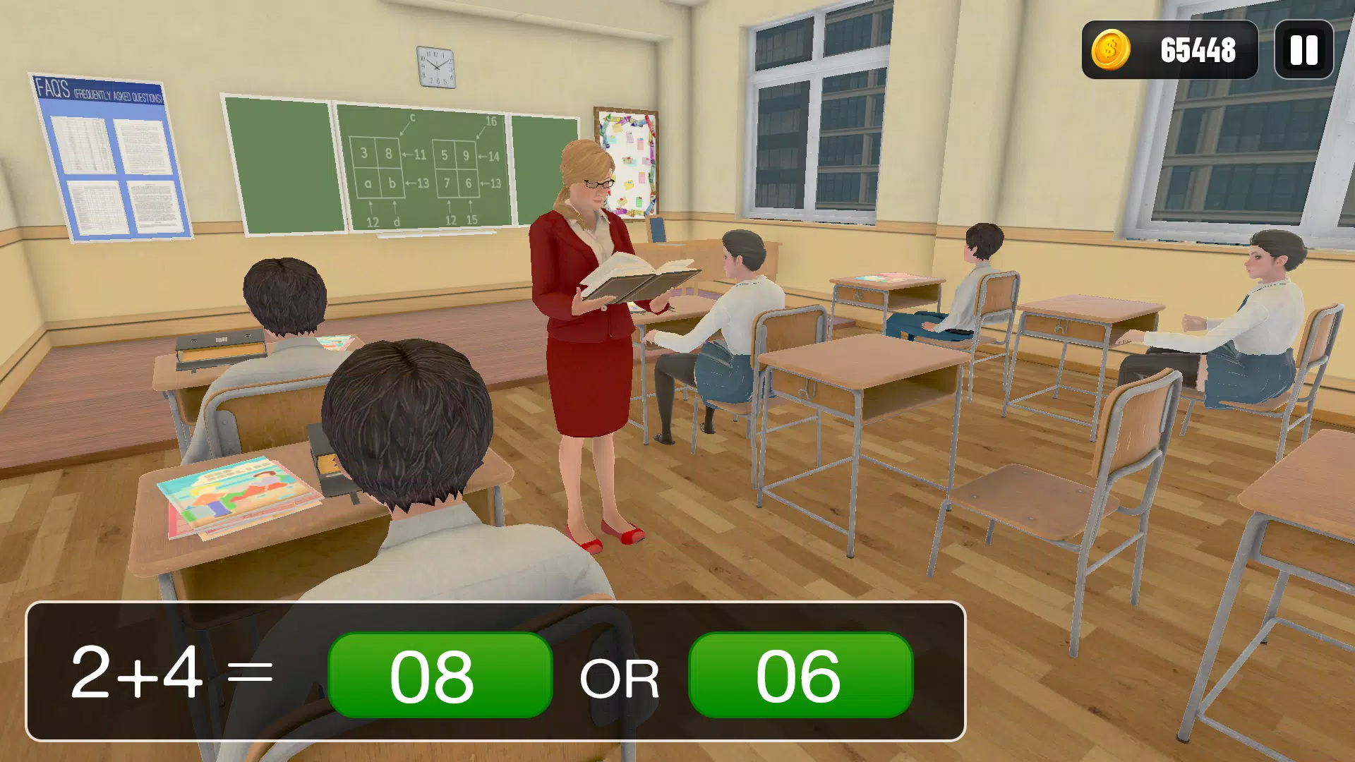 School Teacher Games 3D 스크린샷 1