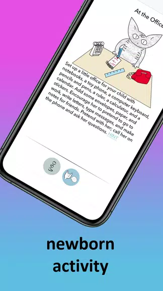 Baby milestones tracker Indigo Capture d'écran 1