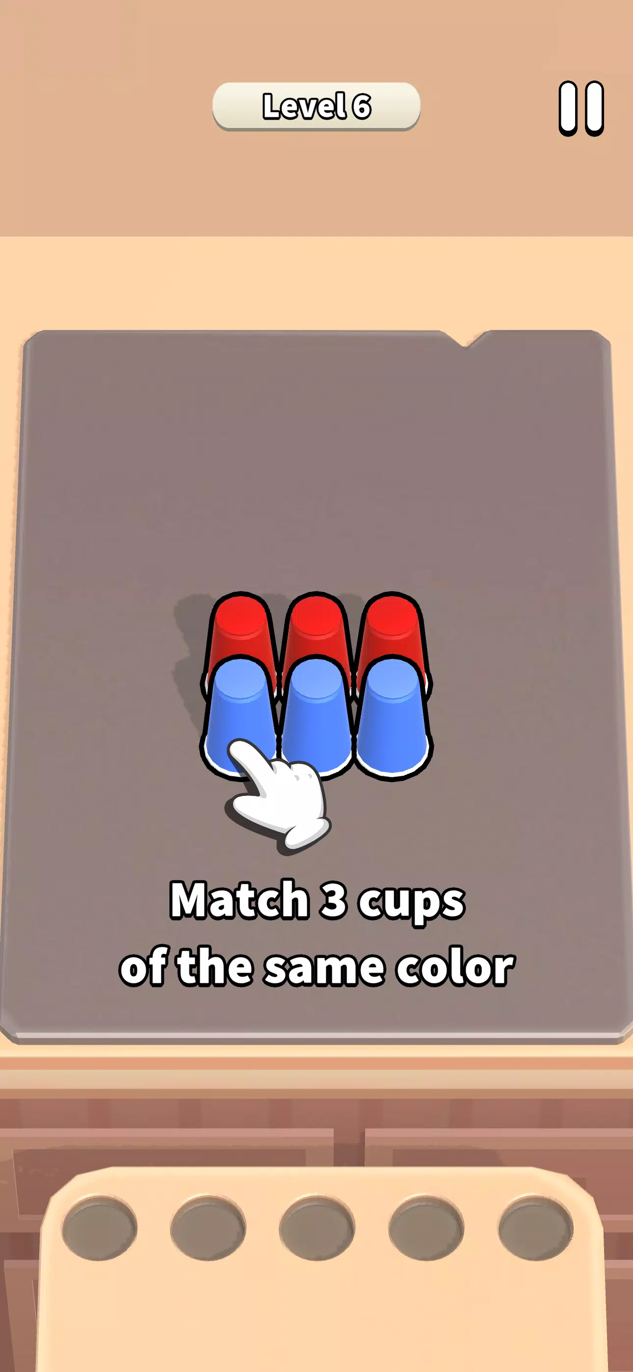 Cups Cascade Screenshot 1