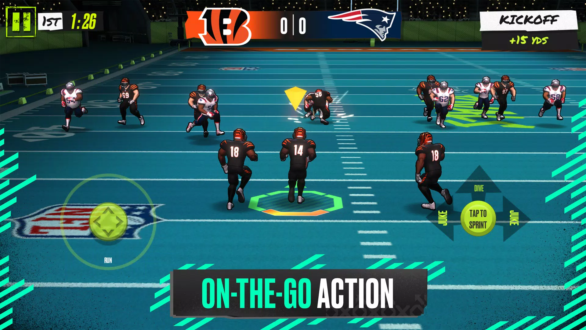 NFL Rivals Captura de tela 1