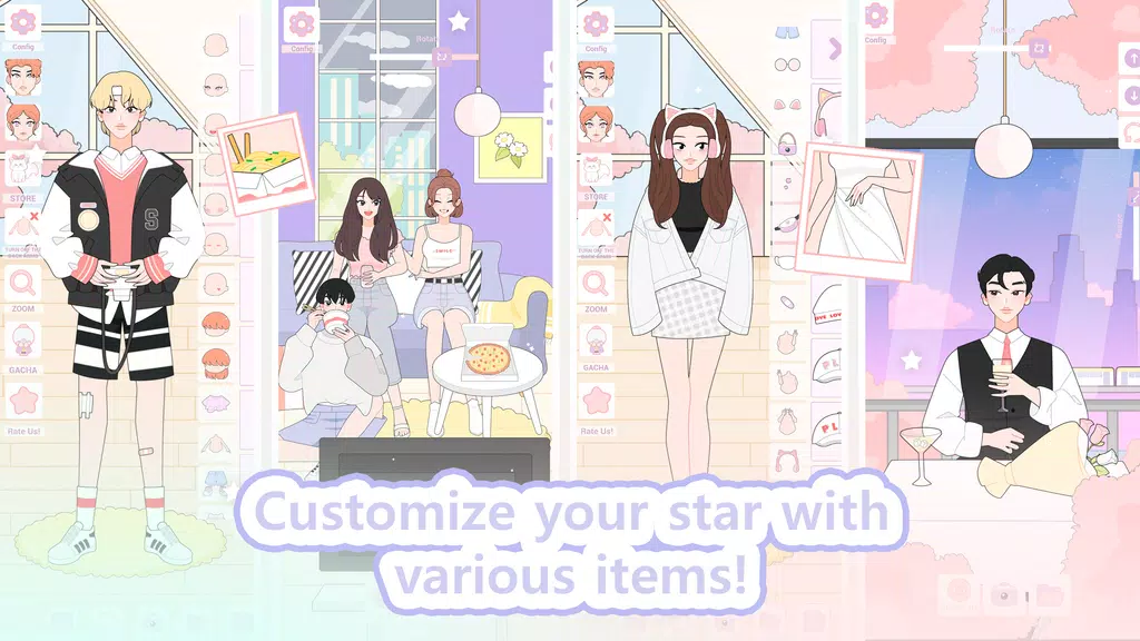 Shining Star Idol Dress Up 스크린샷 4