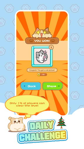 Cat Time - Cat Game, Match 3 스크린샷 4