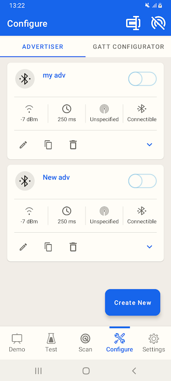 EFR Connect BLE Mobile App應用截圖第4張