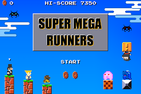 Super Mega Runners:Stage maker Capture d'écran 1