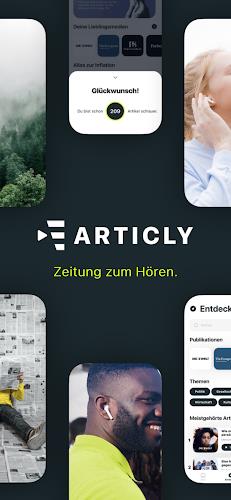 ARTICLY - Zeitung zum Hören Captura de tela 1