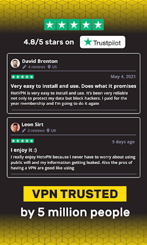 Hot VPN: Fast Secure & Private Screenshot 3