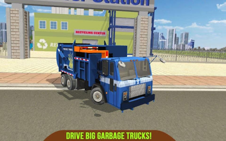 Garbage Truck Recycling SIM スクリーンショット 3