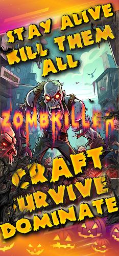 ZombKiller - Shooter Saga Скриншот 1