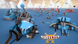 Stickman Battle Simulator game Capture d'écran 2