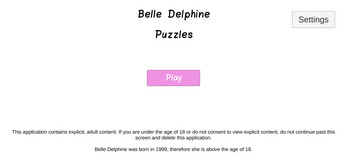 Belle Delphine Puzzles Capture d'écran 1