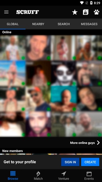 SCRUFF Captura de tela 1