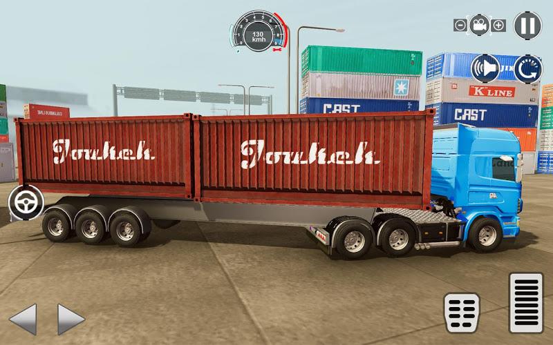 Heavy Truck Simulator Driving Captura de pantalla 1