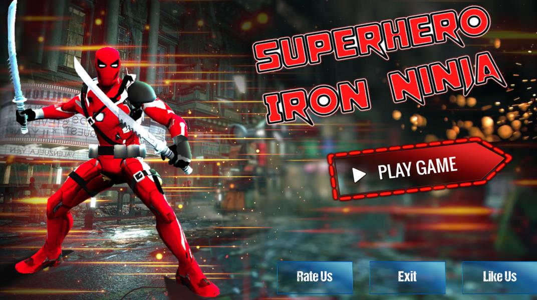 Ninja Superhero Fighting Games Screenshot 1