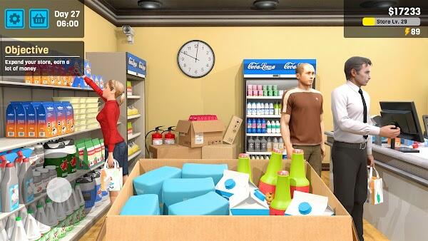 Manage Supermarket Simulator Captura de tela 1