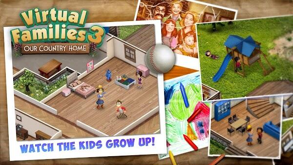 virtual families 3 mod apk unlimited money