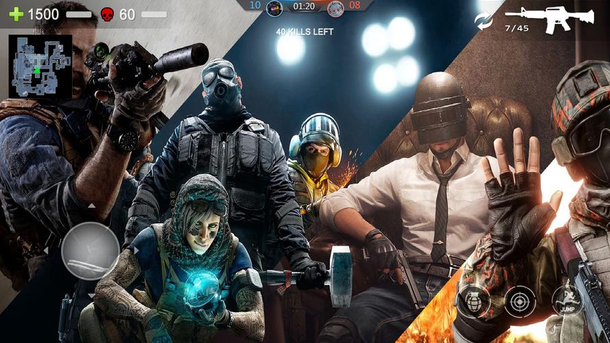 FPS Commando Shooter Games應用截圖第4張