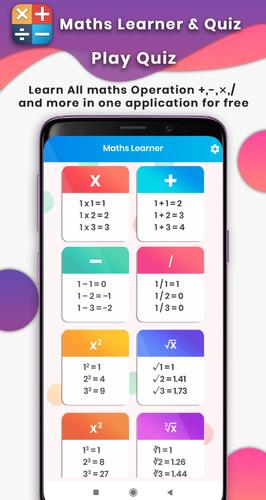 Learn Math : mental arithmetic Capture d'écran 1