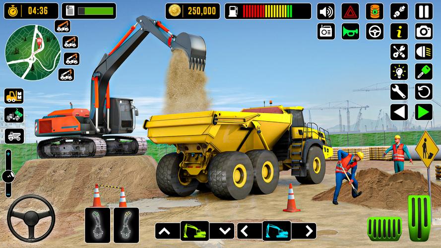 City Road Construction Games स्क्रीनशॉट 3