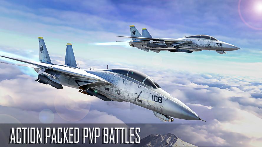 Jet Fighter: Sky Combat 3D應用截圖第1張
