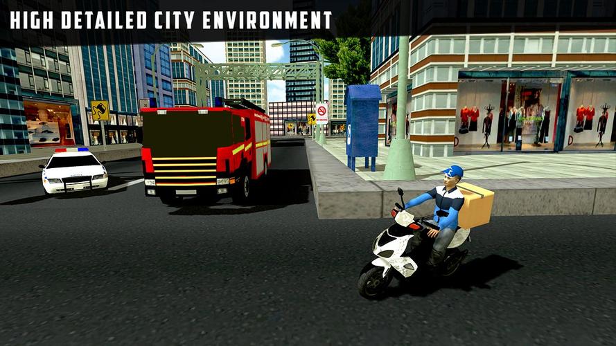 City Courier Delivery Rider स्क्रीनशॉट 2