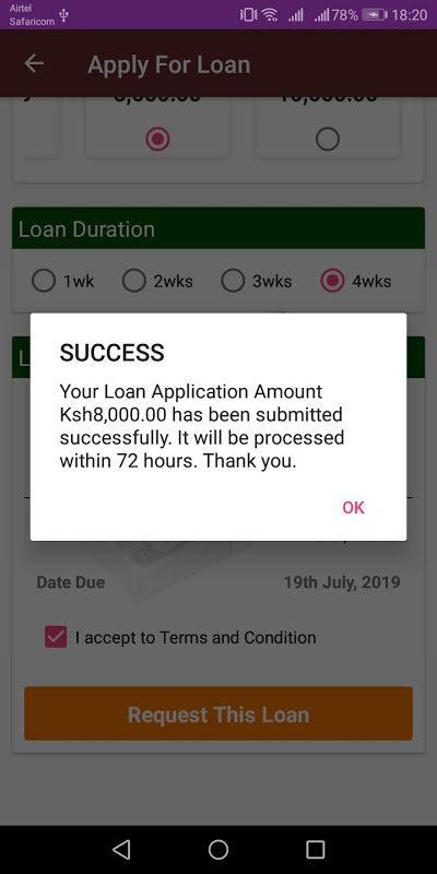 Loans Chap Chap应用截图第1张