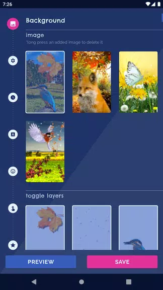 Parallax Nature Live Wallpaper Screenshot 1