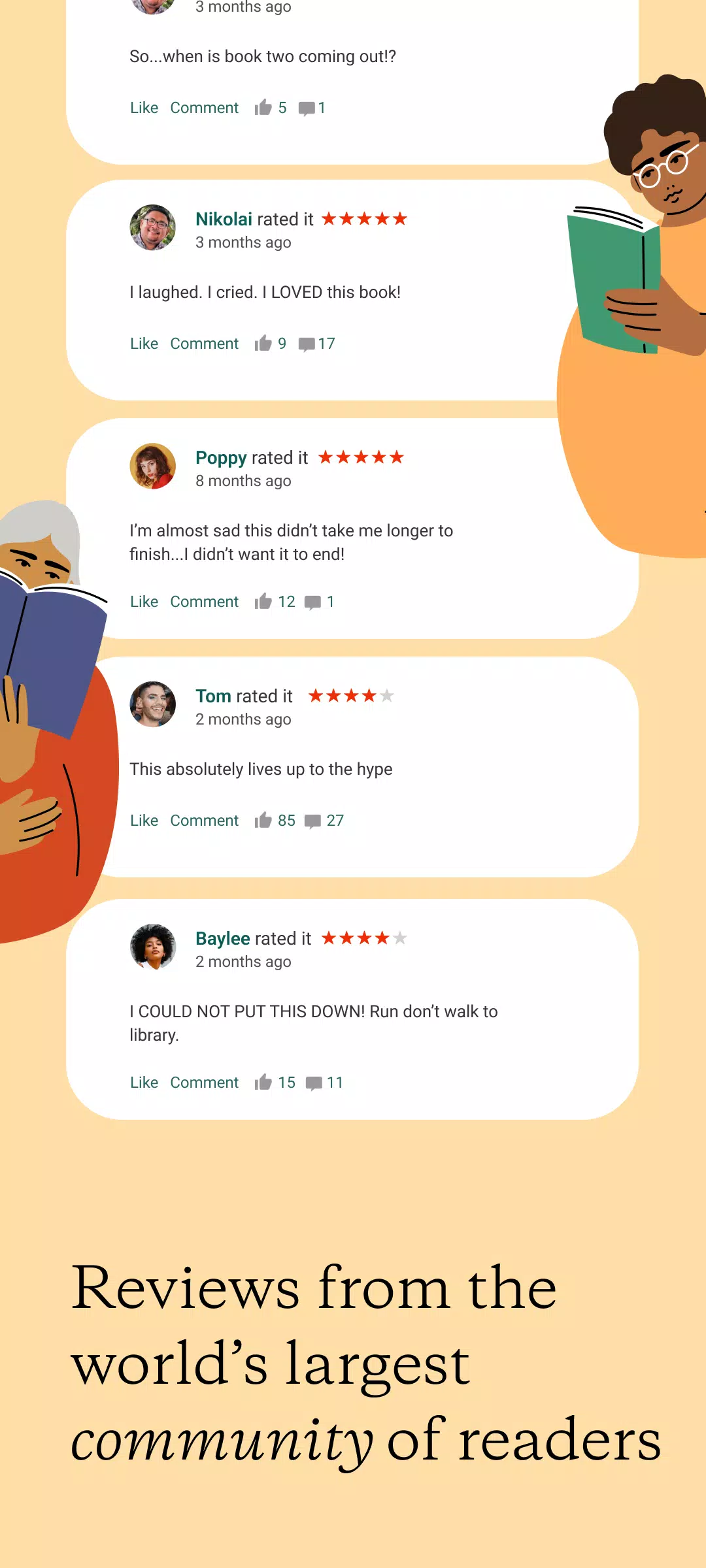 Goodreads स्क्रीनशॉट 4